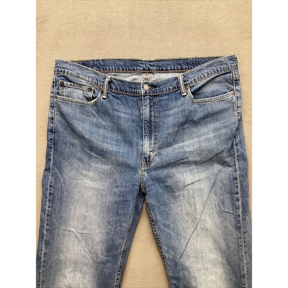 Lot of 2 Levi 514 Jeans Mens Size 42x30 Straight Fit Medium Wash - Picture 12 of 16